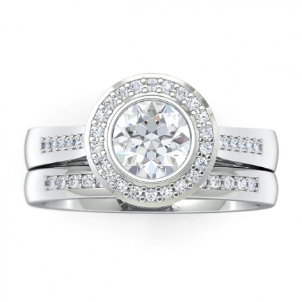 AH_Weir_Wedding_Ring Diamond Band in 18kt White Gold AU